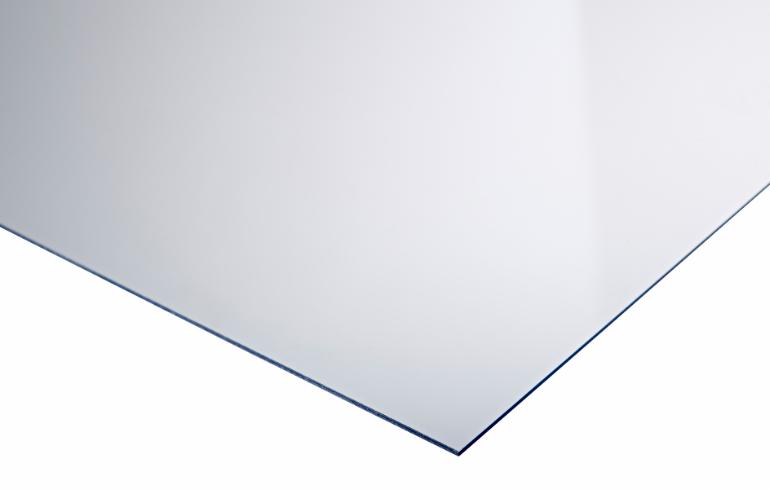 PET-G Folie, Blank/Blank, Klar, 2050 mm x 1250 mm x 1,0 mm
